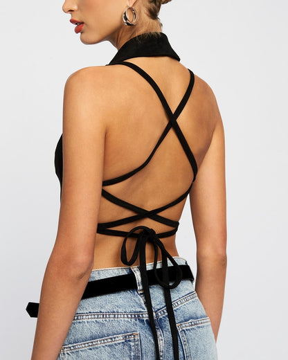 VIP Only Halter Top